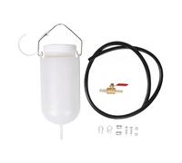 Dickly Auxiliary Fuel Tank Motorcycle Fuel Tank Repair Tool,1L Sturdy Versatile Portable Professional Fuel Storage for Motorcycles