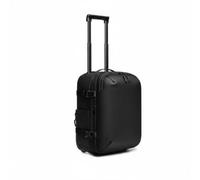 Dickly Bag Vacuum Compression Rolling Backpack Luggage Trolley Suitcase With Wheels Oxford Cloth Build Convertible Carry Options Suitable for business travel, Black, Black, 15 Inch