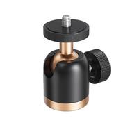 Dickly Ball Head Camera Mount Adapter 360 Degrees Horizontal 90 Degree Vertical Tripod Head Accessory for Slr Cameras Tripods, Style B