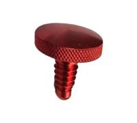 Dickly Billiards Pool Cue Bottom Protectors Screw Plug Billiard Bottom Tail Cover Bottom Cover Protector Equipment, Red