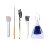 Dickly Bird Cage Cleaner 5pcs Bird Dropping Remover Bird Cage Cleaning Tool Bird Cleaning Brush for Bottle Parrot Food Bowl Dish