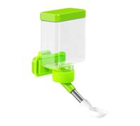Dickly Bird Water Dispenser, Water Drinker, Easy-to-Clean Cage Accessory, Cage Mounted for Pets, Parrots, Finches, Lovebirds, Green