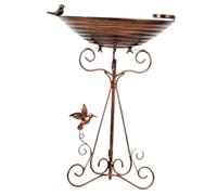 Dickly Birdbath Bowl, Freestanding Birdbath Bowl, Freestanding Outdoor Bird Feeder
