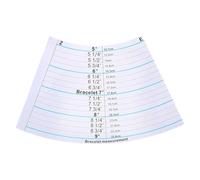 Dickly Bracelet Bangle Gauge Sizer Easy to Use Sizer Measuring Tool Wrist Size Measure Tool for Jewelry Making Hobbyists