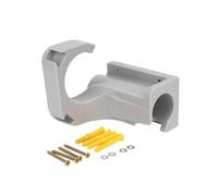 Dickly Bracket Pressure Washer Holder Rack Hanger With Curved Top Hook And Lower Cradle For Fast Placement Suitable for garage storage workshop organization cleaning station setup , Gray , Standard