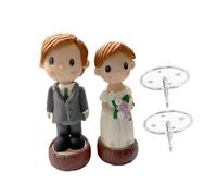 Dickly Bride Groom Cake Decoration, Figurine, Bridal Shower Gift,Ornament, Wedding Cake Topper Statue for Engagement Bookshelf