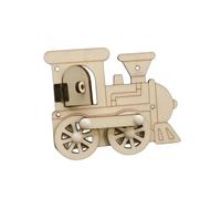 Dickly Busy Board Sensory Board Lock Skills Training Toy Educational Toys Preschool Learning Fine Motor Skill Wooden Material Suitable for Children', train