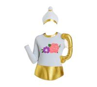 Dickly Candlelight Dinner Theme Costume Halloween Clothing for Dressing up Christmas, Tea Pot Shape