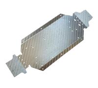 Dickly Carbon Fiber Chassis Plate For 1 14 RC Car Structural Base With Multiple Mounting Holes And Curved Profile For Control Car Model Setup Suitable For Precision Assembly Work