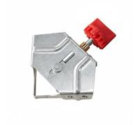 Dickly Carpentry Clamp Corner Right Angle Positioning Stainless Steel and with Adjustable Holding Mechanism Suitable for Picture Framing Cabinet Making Joint Work, S Closed 1