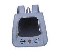 Dickly Cat Backpack Carrier Large Capacity Carrying Bag Foldable Premium Ergonomic Dog Travel Bag for Hiking Car Outdoor, Blue