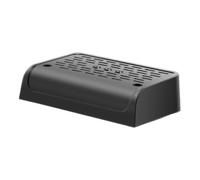 Dickly Cat Litter Ramp for with Comfortable Stepping Surface Made of Wipeable PP. Makes Caring for Small Cats Easier at Home for Cat Owners, Black
