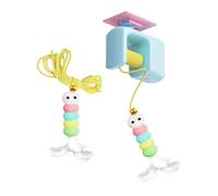 Dickly Cat Toys Hanging Funny Self Playing Automatic Movement Promoting Kitten Toys, Blue