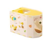 Dickly Cat Tunnel, Cute Hideaway with Interactive Ball for Kitten, Pet, Indoor Cats Rest, Yellow