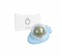 Dickly Catnip Ball Interactive Toy Ball Ball Textured Surface For And With Edible Gall Fruit Core suitable for indoor play use travel, Carrot Blue