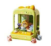 Dickly Children Claw Crane Game Toy Crane Tabletop Arcade Machine Prize Catcher structure with tokens and toy cars included suitable for home game rooms classrooms party gifts