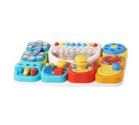 Dickly Children Learning Board With Toddler Educational Board Sensory Activity Board Busy Board Toy Modular Blocks For Customizable Play And Counting Practice suitable for preschool home gift giving