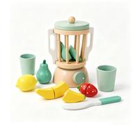 Dickly Children Play Kitchenware Wooden Breakfast Appliance Imaginative Play Set With Toast Butter Drawer Jar And Spreader Knives Safe Size For Little Hands
