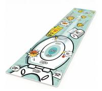 Dickly Children Tabletop Game Game Mat With Grid Scoring Rings Portable Playing Field Team Play Pieces Quick Setup Storage suitable for family gatherings parent child activities indoor competitions