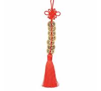 Dickly Chinese Knot Pendant With Copper Gourd And Traditional Medallion Tassel Hanging Charm For Doorway Car Accessory Feng Shui Decoration Suitable For Home, style to 3