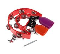 Dickly Clamp Retaining Tambourine Bell Drum Multi Clamp Musical Metal Tambourine Latin Drum Instrument Plastic Drum Set Block, B