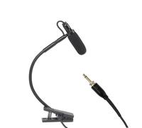 Dickly Clip on Instrumental Condenser Microphone Saxophone Microphone 2.7M Flexible Gooseneck Mic for Horns Trumpets Live Show Sax, L3