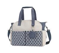 Dickly Diaper Bag, Storage Bag, Organizer, Diaper Bag for Mom, for Newborns, Blue White