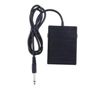Dickly Digital Pianos Keyboards Sustain Pedal Electric Keyboards Pedal Non Slip with 1/4 inch Plug Polarity Switch for Performance