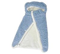 Dickly Dog Cape, Blanket, Warm And Comfortable Sleeping Mat, to Wear with A Hat, Winter Coat, Blue S