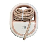 Dickly Dog Leash Pet Reflective Treadmill Pet Running Leash for Jogging, Brown 2m