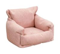Dickly Dollhouse Sofa in 1:12 Scale - Spare Part for DIY Projects, Collectors And Other Hobbyists - Multifunctional, Miniature Sofa, Pink