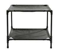 Dickly Double, Elevated Cat Bed, 2-layer, Easy to Clean, Washable, Comfortable, Portable, Cooling, Breathable, Next to The Dog Bed, Elevated