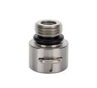 Dickly Drain Cleaning Adapter Pressure Washer Connector Hose Coupler Fitting Stainless Steel 1/4 Thread Retrofit Adapter, Style to 4
