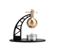 Dickly Educational Steam Device Steam Engine Model Toy Desktop Engine Machine Display Piece Metal Construction Steam Driven Motion Suitable for teaching physics office decoration, Black