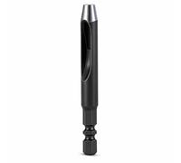 Dickly Electric Hole Leather Punch Bit Hollow Punch Tool Boring Accessory With Hexagonal Shank For Most Power Suitable For belts purses gypsum board art paper, 9MM