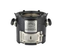 Dickly Energy Saving Outdoor Briquette Burner Portable Camping Cooker Compact Firebox With Circular Support Loop suitable for camping fishing trips picnic cooking patio cooking emergency use