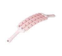 Dickly Ergonomic Grip Muscle Roller Sticks for Household Use, Pink