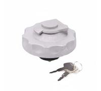 Dickly Excavator Tank Cover Locking Cap With Keys Digger Cap Heavy Duty Construction Shielded Leak Resistant Seal suitable for equipment rental companies on site maintenance, Old Style 2 Buckle