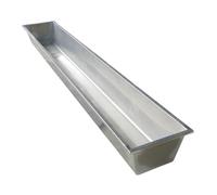 Dickly Feeding Trough 85 Cm, Large Capacity, Easy to Clean, for Farm Animals Such, Cows, Sheep, Goats And Calves