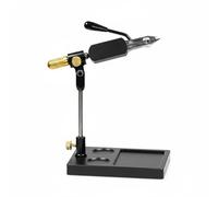 Dickly Fishing Hook Clamp Rotary Fly Tying Vise Tool Set with 360 Degree Rotation Adjustable Holding Power Non Slip Base Spring Steel Parts Suitable for Fly, B-Type Basic Model