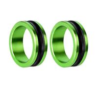 Dickly Fishing Line Winding Device with Lightweight Metal Construction And Non-Slip Handle, 2 Pieces Green