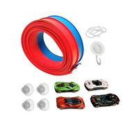 Dickly Flex Tracks Flexible Race Track, Birthday Gift, 4.5 M, Rollable, Portable Race Track