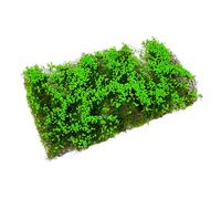 Dickly Flower Cluster Grass Tuft,Artificial,Flower Vegetation Group,for Miniature Bases,Layout Architecture Building Model, green