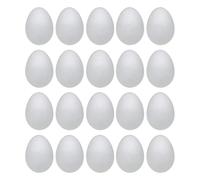 Dickly Foam Eggs to Paint for Easter And Other Christmas Decorations, Multi, 20pcs 8cm