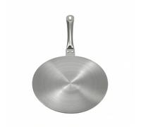 Dickly Gas Adapter Induction Adapter Plate Heat Thermal Distributor Stainless Steel Converter With Handle distributes heat evenly and reduces hot spots, 20cm