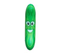 Dickly Giant Inflatable Cucumber Funny Interactive Toy, Inflatable Pool Rafts, Swimming Pool Inflatables, Pool Toy Gifts Decorations, Water Float for Pool Birthday Beach Party
