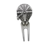 Dickly Golf Divot Repair Tool Replacement, Portable Practice for Sports Beginners, Golf Lightweight Accessories, Antique Tin Color