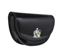 Dickly Golf Rangefinder Case, Rangefinder Carrying Case Made of Waterproof PU, Portable for Men And Women, Compact Case, Carrying Case, Black