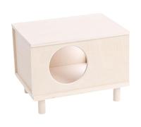 Dickly Hamster House Made of, Hamster Accessories, Hamster Habitats, Hiding Place for Guinea Pigs, Medium