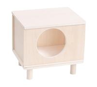 Dickly Hamster House Made of, Hamster Accessories, Hamster Habitats, Hiding Place for Guinea Pigs, Small